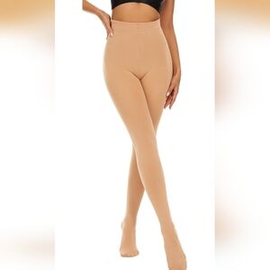 CozyWow Opaque Fleece Lined Tights Soft Warm Thermal Tights for Winter. New.